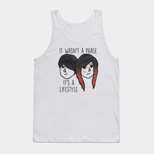 It wasn’t a phase, it’s a lifestyle Tank Top by Amyologist Draws